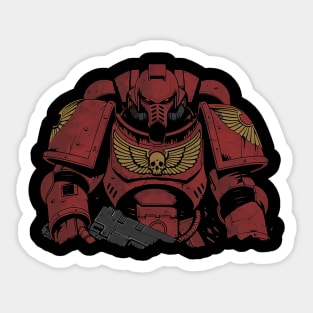 Red like blood Sticker